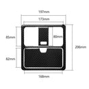 3Pcs Carbon Fiber Reading Light Panel Cover Trim For Nissan 350Z 2003-2009 Generic