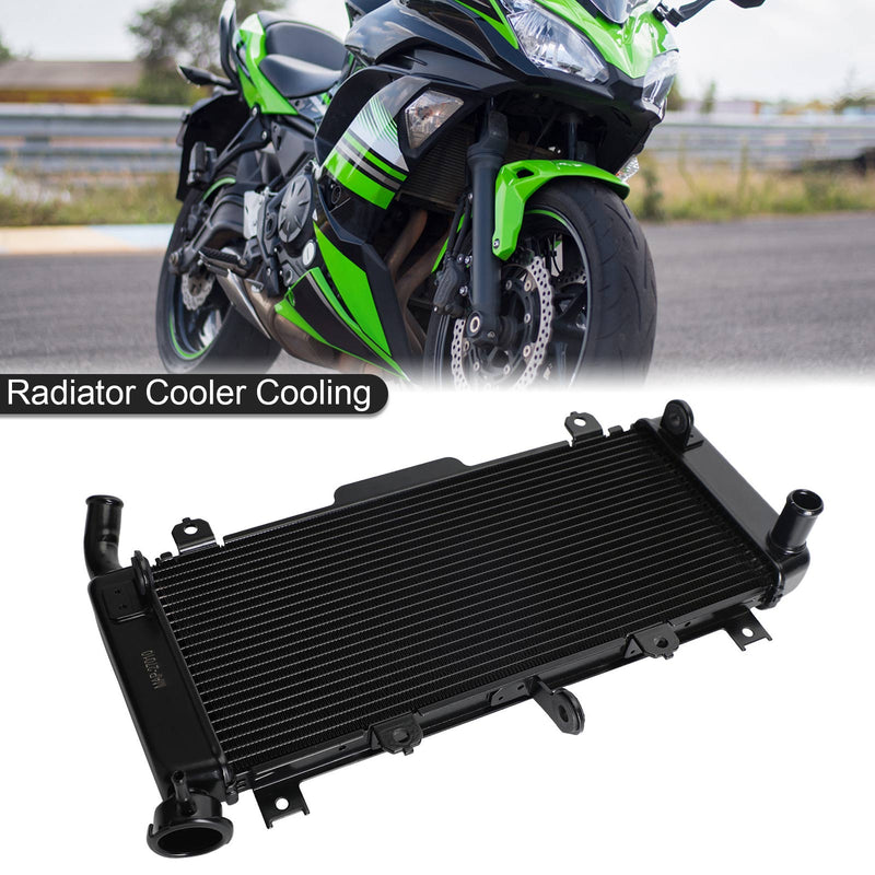 Radiator Cooler Cooling Fit For Kawasaki Ninja 650 Z650 ER650 2017-2023Generic