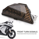 LED Front Turn Signal Light Lamp For KAWASAKI NINJA 250 300 400 650 1000 EX650