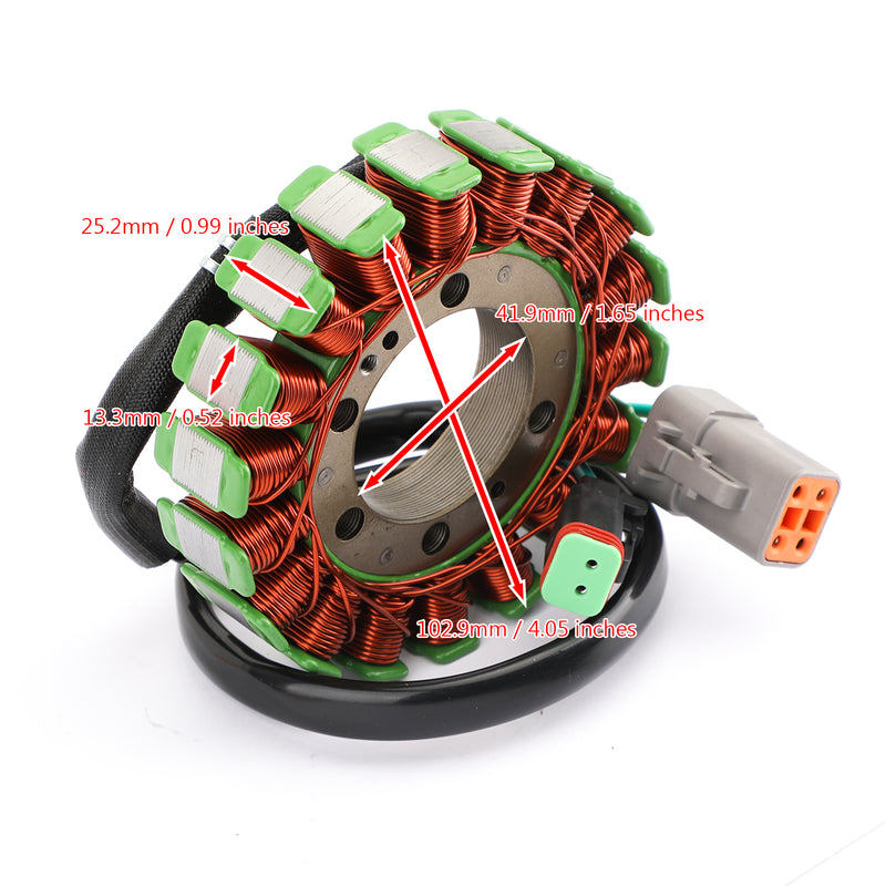 Alternator Magneto Stator for SkiDoo 500 600 700 800 GTX GTS HO MXZ Summit 03-08 Generic