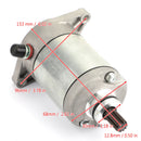 Electric Starter Motor For Suzuki ATV 250 300 Quadrunner King Quad 1987-2002