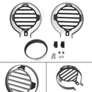 Led Cover Spot Light Guard Protector Grill Black For Cfmoto 800 Mt 2021-2022 Generic