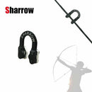 U D Arrow Compound Bow Ring String Ultra Loop 1pcs Rope Archery Metal Loop Nock