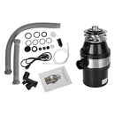 Garbage Disposal 3/4 HP 2800 RPM Under Sink Kitchen Food Waste Disposer w/ Plug