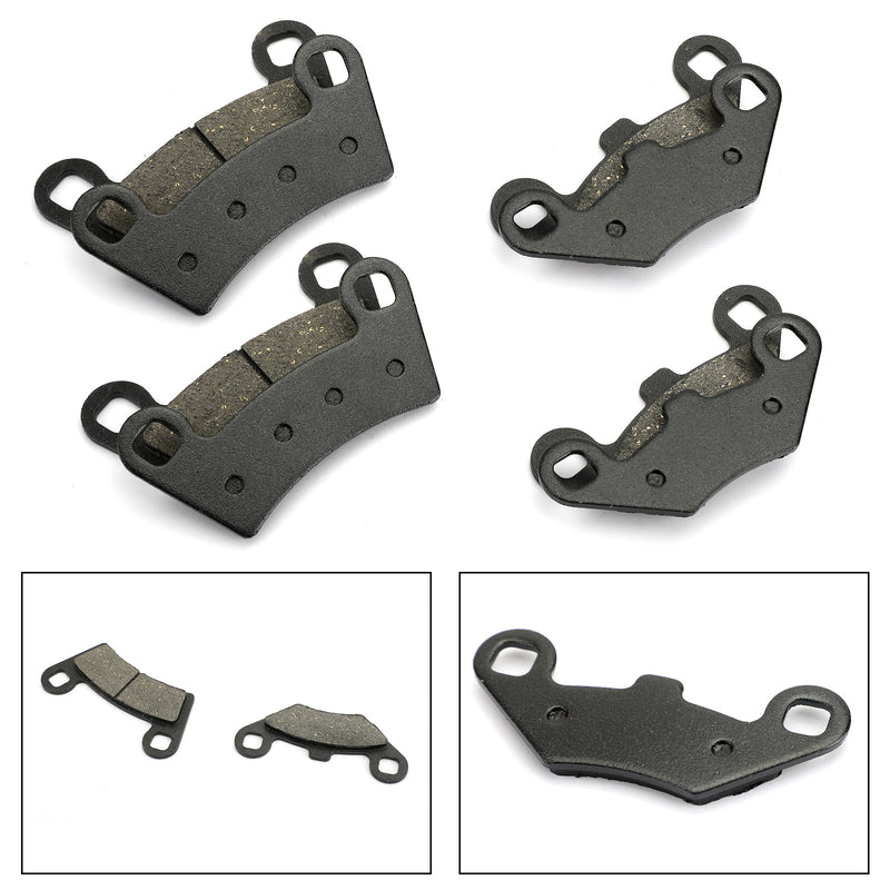 Front & Rear Brake Pads For Polaris Razor RZR 800/RZR 800 S/RZR 800 EPS/RZR 570 Generic