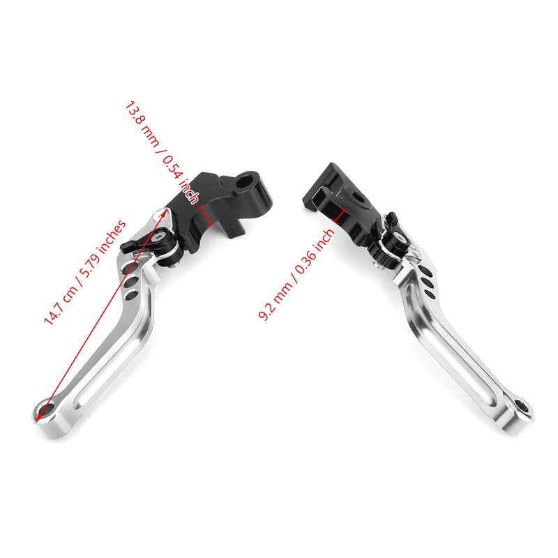 Brake Clutch Levers For YAMAHA YZF R3 R25 MT 25 2015-2017 Silver Generic