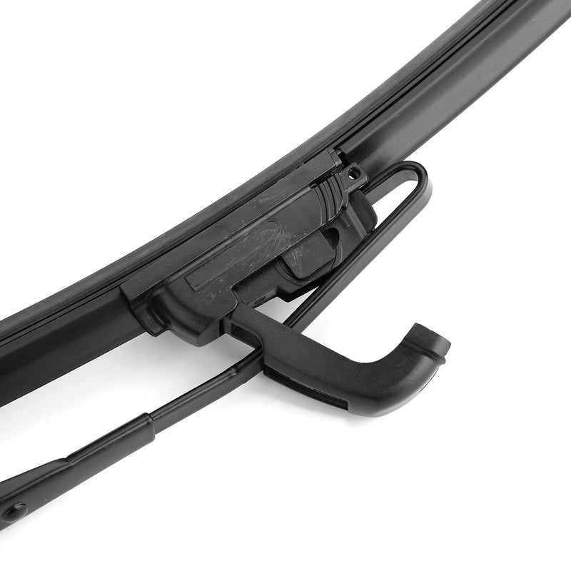 UTV Manual Hand Operated Windshield Wiper Rubber Blade for Can am Polaris Ranger Generic