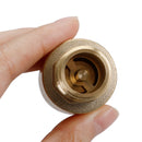 Brass Check Valve G1/2" G3/4" G1" M To F Thread Non-Return Backflow Prevention
