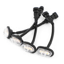 4PCS Ford F-150 Raptor 2017-2019 Bapmic Wheel Fender Signal Led Light