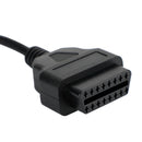 BMW OBD2 Cable Connector Diagnostic Scanner Cable Motorcycle 10 Pin To 16Pin