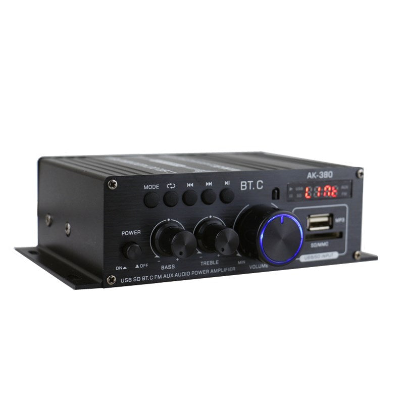 Bluetooth 2.0CH 400W Hi-Fi Auto Stereo 12V MP3 Car Audio Amplifier Radio Booster