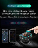 QC3.0 PD18W Quick Charger Car Mp3 Player Bluetooth 5.0 Receiver FM Transmitter