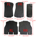 Floor Mats Liners for 2018-2020 Wrangler JL 4-Door Unique TPE Generic