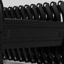 Wall Mounted Folding Ladder Black Loft Attic Stairs Pull down 12 Steps 9.8ft Black Wall Mounted Folding Loft Ladder Stairs Attic Ladder Home Pulldown