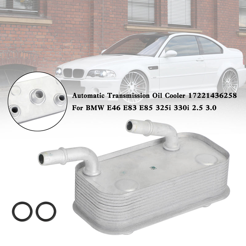 BMW E46 E83 E85 325i 2.5 3.0 Automatic Transmission Oil Cooler 17221436258