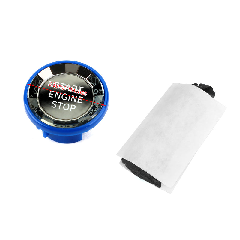 Jaguar XF XE F-Pace Engine Start Stop Push Button Knob Switch Decor Cover