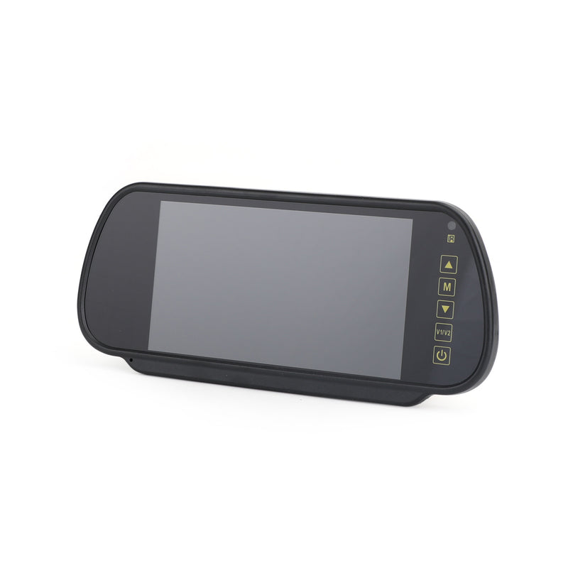7" LCD Car Rear View Monitor Screen Sensors Lens for Bus Car Reversing Camera