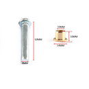 Door Hinge Pin Kit For Nissan Frontier Navara D22 Truck Pickup 1997-2005 Generic