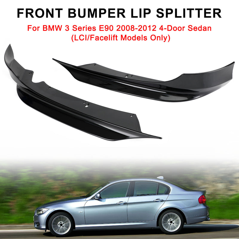 BMW 3 Series E90 2008-2012 LCI PP Front Bumper Lip Splitter Spoiler