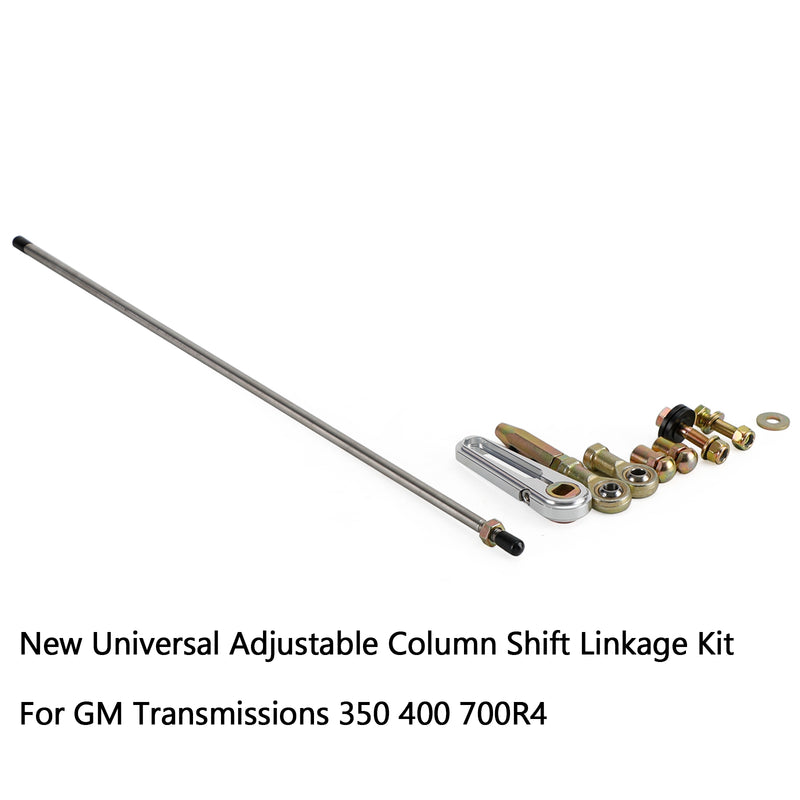 GM Transmissions 350 400 700R4 Universal Adjustable Column Shift Linkage Kit Fedex Express