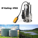 1100W Submersible Dirty Water Pump Bore Tank Well Steel Automatic