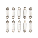 10x For NARVA 17327 Car Auxiliary Bulbs C10W 24V10W SV8.5 Generic