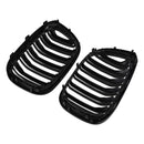 2PCS Kidney Grill Grille 51138469959 fit BMW G01 X3 G02 X4 2018-2021 Matt Black