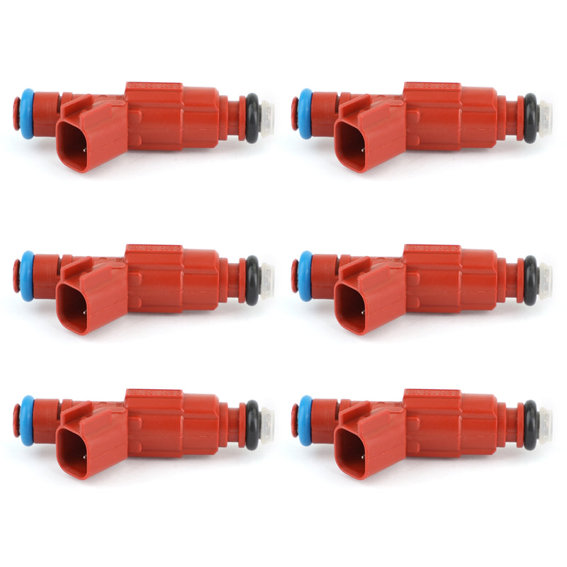 6Pcs 12-hole Fuel Injectors Replacement Fit Wrangler Mustang 0280156161