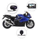 3" 140° Waterproof Dual Action Camera Video Recorder DVR for Motorcycle IP68 Generic