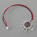 Brushless DC Cooling Blower Fan 5V 0.15A 4010S 36x36x7mm Sleeve 2 Pin Wire