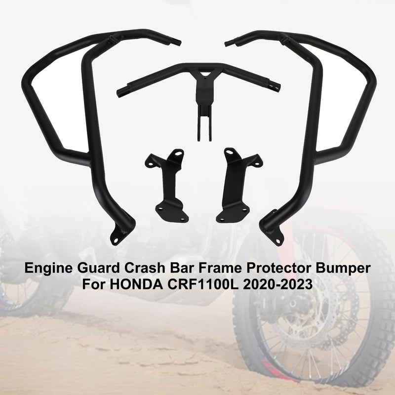 Honda Crf 1100L 2020-2022 Engine Guard Crash Bar Frame Protector Bumper