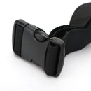 2PCS Multifunctional Adjustable Walkie Talkie Nylon Waist Outdoor Belt Black