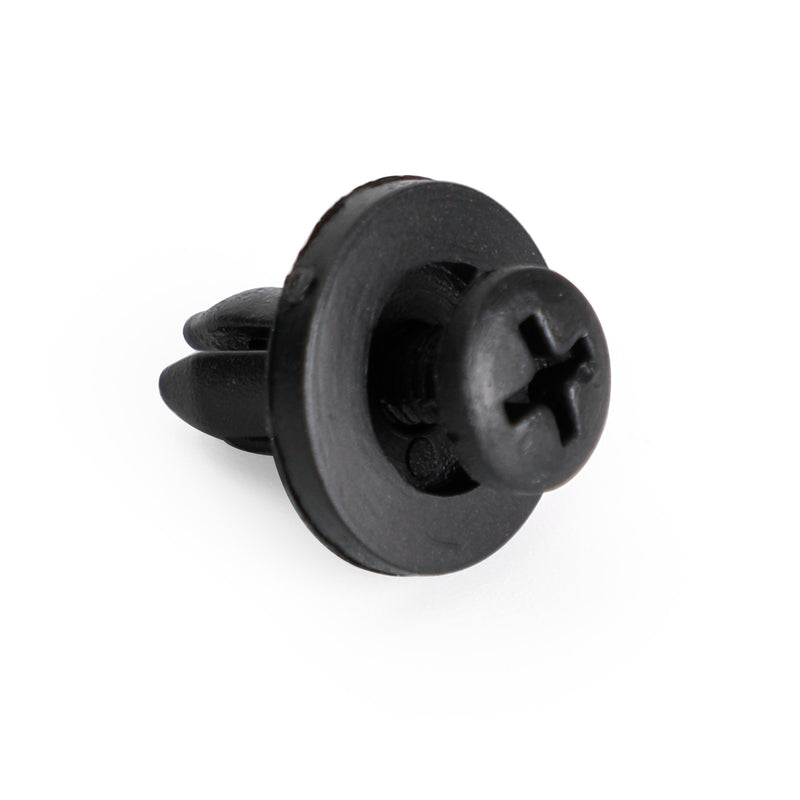 10x 6mm Fairing Clip Screw Rivets Panel Trim For Suzuki GSX, Burgman, V-Strom Generic