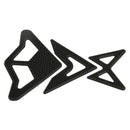 New Black Motorcycle Scratch Protector Rubber Motorbike Petrol/Fuel Tank Pad Generic