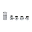 Tesla Model S/3/X/Y All Year Chrome M14鑴?.5 4PCS Wheel Lock Lug Nut