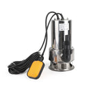 1100W Submersible Dirty Water Pump Bore Tank Well Steel Automatic