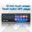 Single Din Touchscreen Radio Bluetooth Car Stereo 4 Inch FM + Rear View Camera