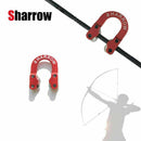 U D Arrow Compound Bow Ring String Ultra Loop 1pcs Rope Archery Metal Loop Nock