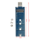 M.2 to USB Adapter B Key M.2 SATA Protocol SSD Adapter for 2230 2242 2260 2280