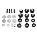 Hardware Bushings Subframe Bolts Washers + Body Mount Bushing Kit For Chevrolet