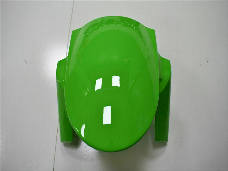Fairing Injection Plastic Kit Green W/Bolt Kit Fit For Kawasaki Zx6R 13-18 Generic