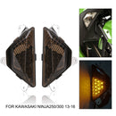 LED Front Turn Signal Light Lamp For KAWASAKI NINJA 250 300 400 650 1000 EX650