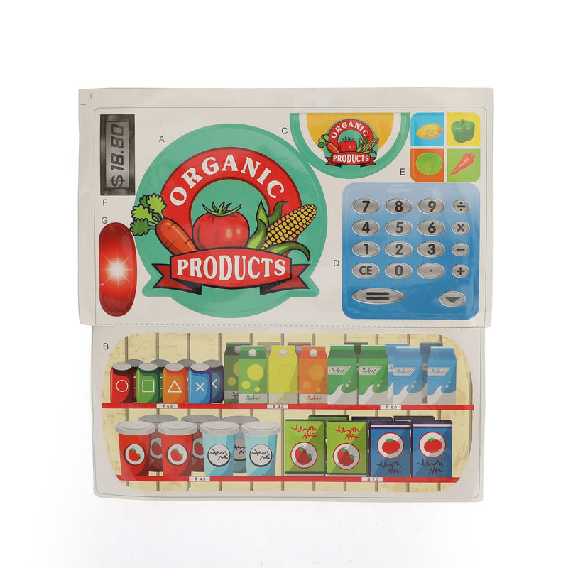 Supermarket Toys Pretend Play Set Kids Children Role Play Tools