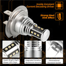 LED Headlight 6000K 2000W 300000LM Low Beam bulbs High Power Generic