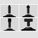 GM8906 Portable Digital Contact Motor Tachometer LCD Speedometer Tach RPM Tester