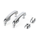 Chrome Front LH+RH Exterior Door Handle 6921735050 For Toyota 4Runner 2010-2016 Generic