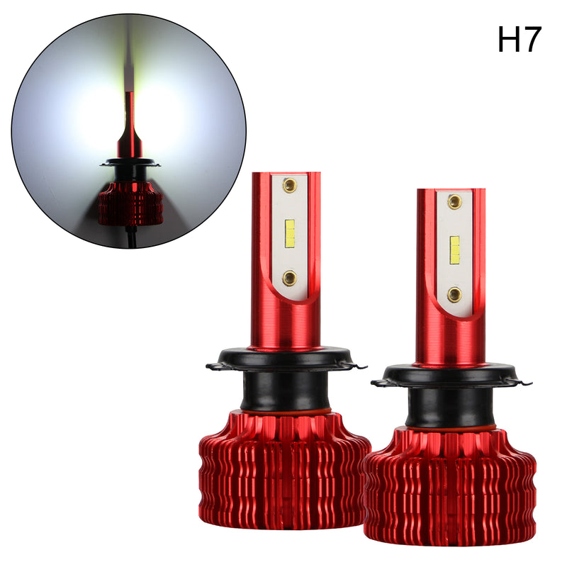 2PCS LED Headlight Kit Bulbs 6500K Driving Light Fog Lights Super Bright Generic