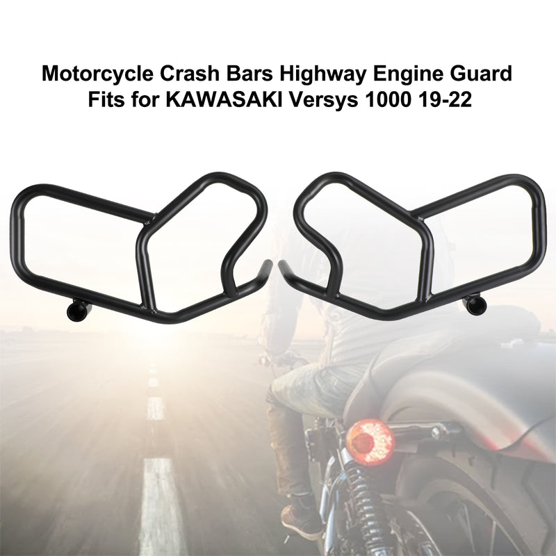 Kawasaki Versys 1000 19-22 Engine Guard Crash Bar Frame Protector Bumper