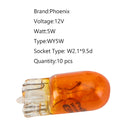 For Phoenix Premium Signaling Lamp WY5W 12V5W W2.1*9.5D Generic
