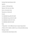 Kickstand Sidestand Enlarge Plate Pad for KAWASAKI Ninja 400 Versys 650 KLX250 Generic